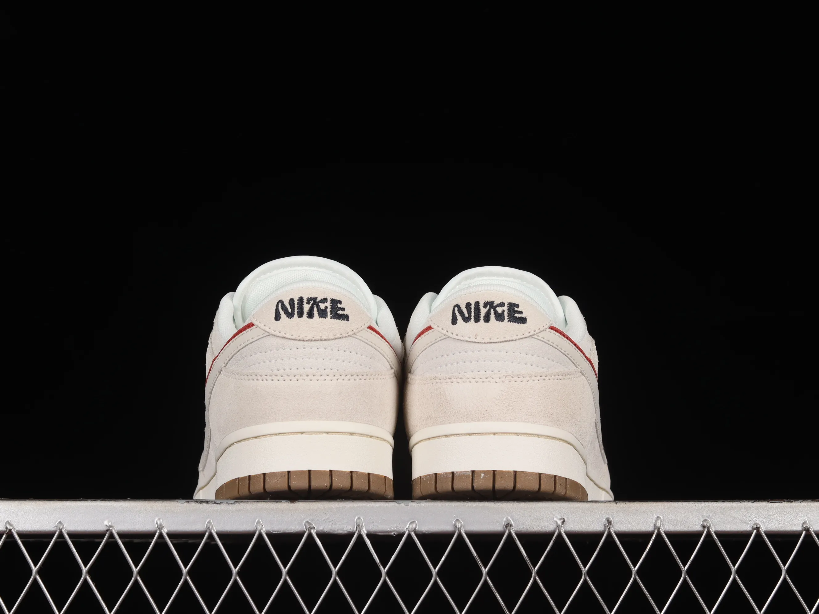 All categories Nk SB Dunk series Nk SB Dunk Low low-top sneakers F version Nk SB Dunk Low "85" gray and red double hook SB low-top sports and leisure sneakers DO9457-100